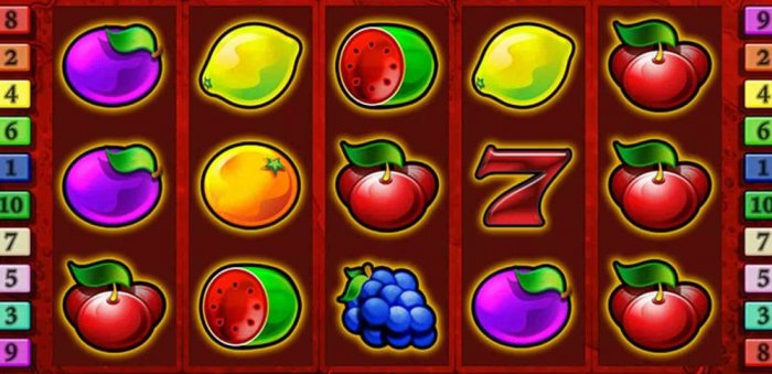 Автоматы онлайн Fruit drops